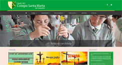 Desktop Screenshot of colegiosantamartacoquimbo.cl